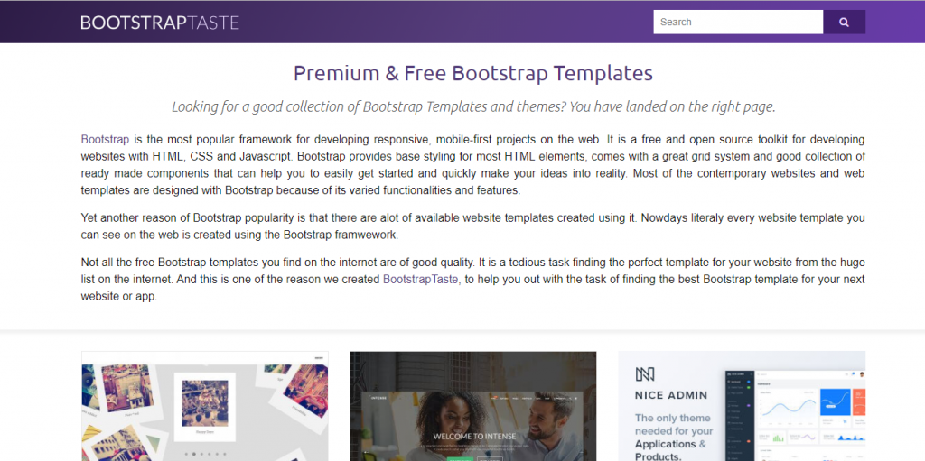 Top 10 resources for twitter bootstrap themes | InfoBeat.com